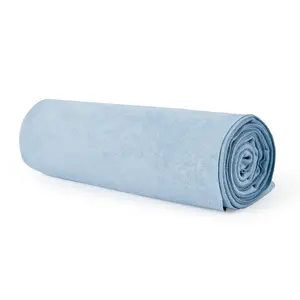 Suede Microfiber Yoga Towel, Non Slip Sweat Absorbent Hot Yoga Towel, Lightweight Pilates Towel for Yoga, Pilates, Bikram, 72.05'' x 26.38''