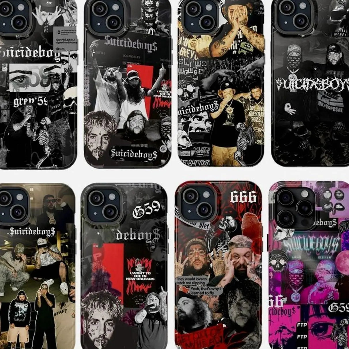 CUi.cideboys Phone Case, SuiBoys Grey Day 59 Cover, SB Grey59 - Gift For Fan Phone Accessories