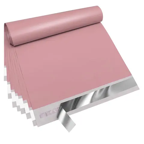 HAUTEHAUT 10x13 in Poly Mailers (100 Pcs) - Durable Construction, Lightweight, Flexible, Strong Adhesive, Self-Sealing, Waterproof, Privacy-Protected, Multi-Color, Eliminates Additional Packaging, All-Season Office Envelopes for Small Business, Clothing