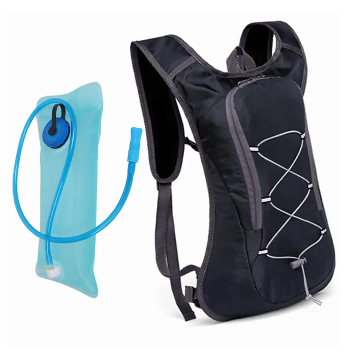 Walking/Hiking Hydration Vest with Water Bottle Pouches Hydration Pack 2l Water Bladder Bag for Cycling Hiking Running