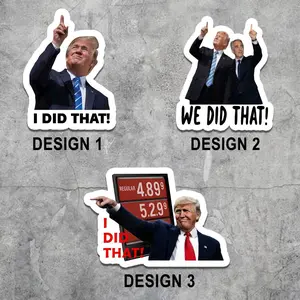 Trending Viral Meme Sticker High Quality Waterproof Vinyl I Did That Pointing Man Sarcastic Decal for Tumbler Water Bottle Gear