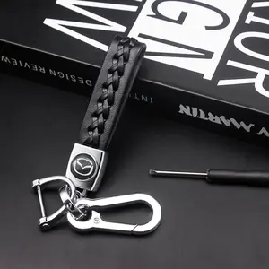 Mazda Car Interior Accessories, Universal Keychain Decoration, Braided Design, Perfect Fit for Mazda Models, Enhance Your Vehicle Style