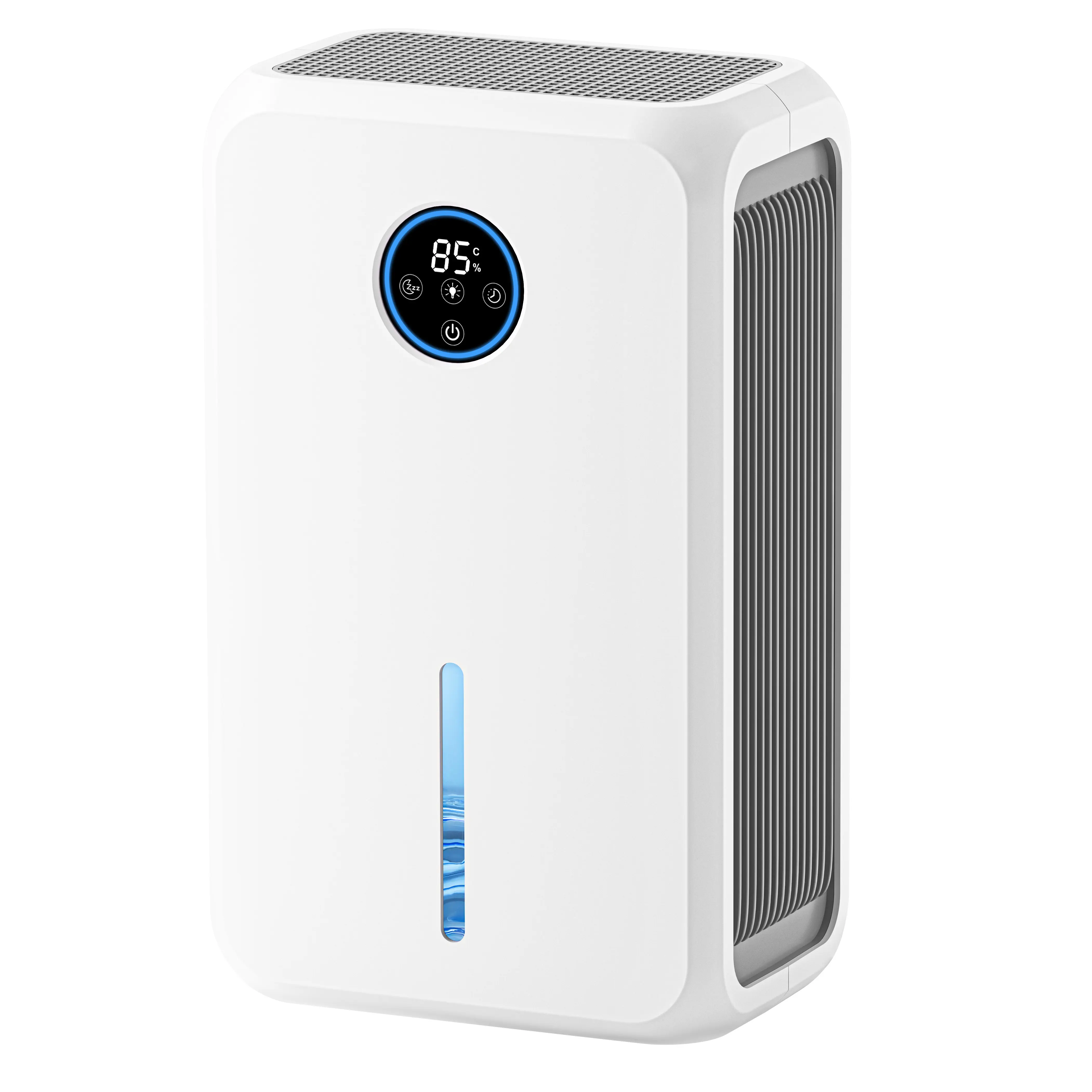 Dehumidifier for Home, Dehumidifiers for Drying Clothes with 2200ML Water Tank Quiet Dehumidifier for Bedroom Dehumidifiers for Bathroom Bedroom Basement (White)