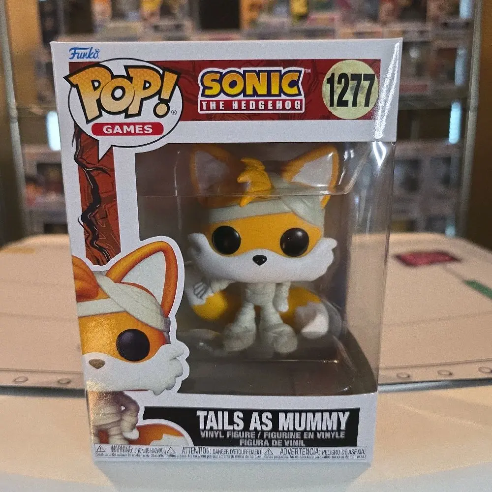 Funko Pop Games Tails as Mummy #1277 Sonic The Hedgehog