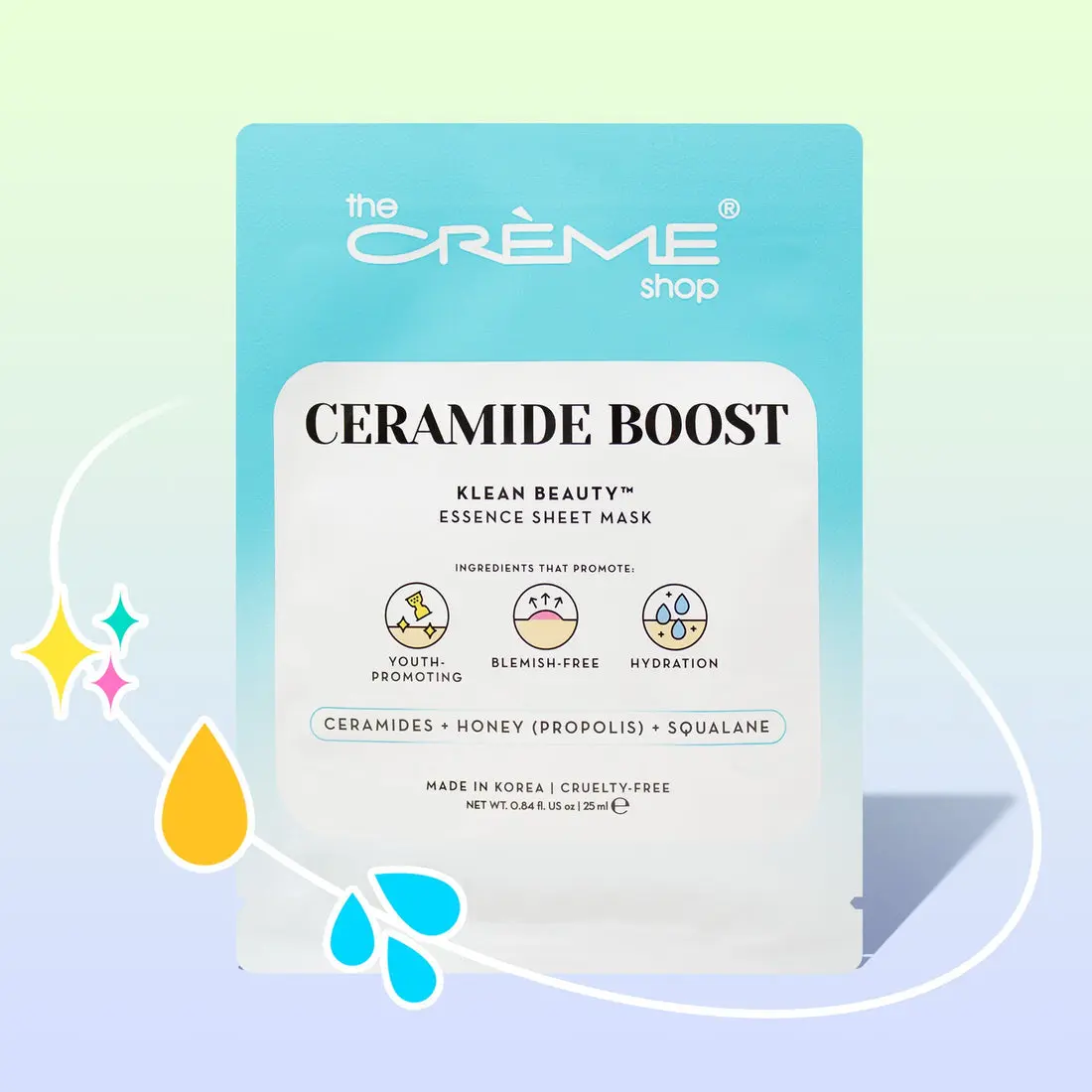 THE CRÉME CERAMIDE BOOST KLEAN SHEET MASK