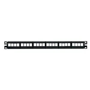 Panduit  24 Port 1 RU Nk Modular Flat Patch Panel