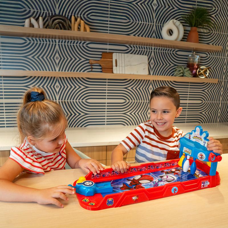 Tabletop Bowling Play Set - Spidey & his Amazing Friends, Disney Princess, Buzz Lightyear, Mickey Mouse, Frozen Elsa and Anna