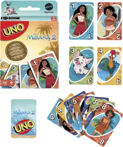Mattel Games - UNO: Moana 2  [COLLECTIBLES] Card Game, Table Top Game