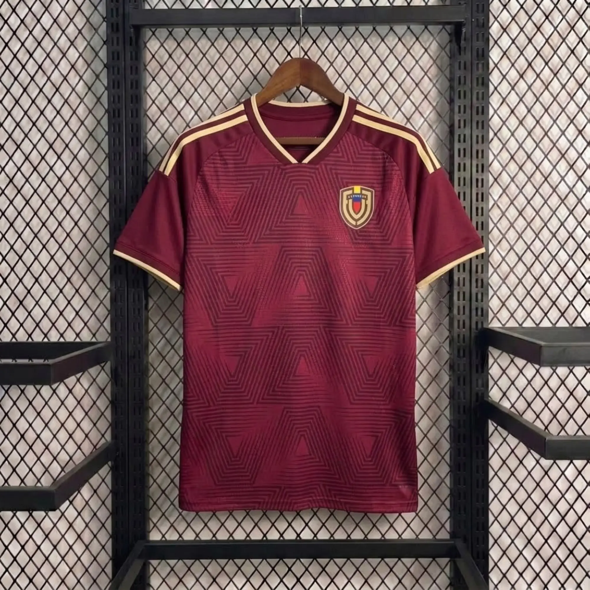 [HotToday] - Venezuela 2026 Home Soccer Jersey - Full Print Logo