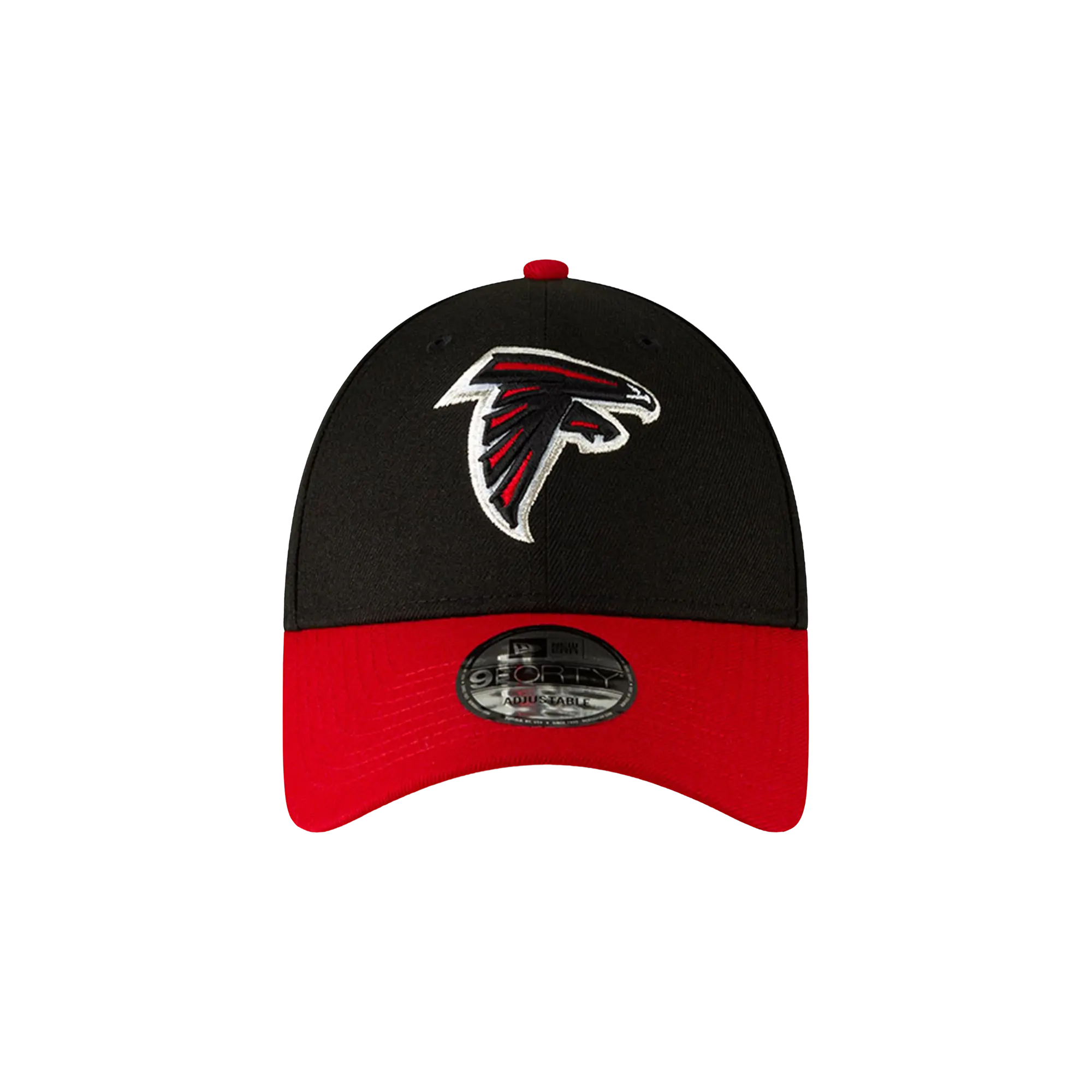 9FORTY Atlanta Falcons Strapback Hat "Black / Red - Brim" NE697