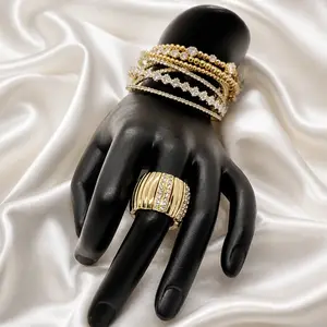 Stacked and Stunning - 5 pc Bracelet Bundle