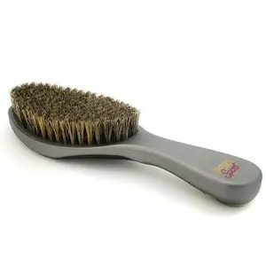 Gun Metal Gray | Medium Soft Wave Brush Gun Metal Gray | Medium Soft Wave Brush