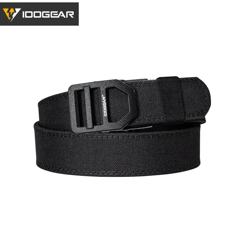 IDOGEAR Men's 1.5" Heavy Duty Belt Ratchet EDC Nylon CCW Belt For Daily Outdoor Sport Belt 3434