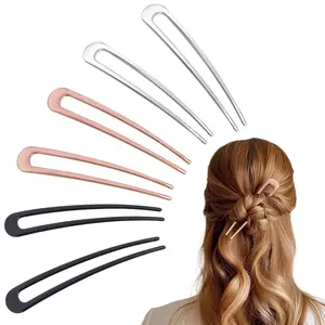 Paris AD66/2 French Side Comb Large Curved Tortoiseshell Hair Combs for Women Fine Hair, 4 Inch Strong Hold Comb for Women Bun Chignon Up-Do Styling Girls Hairstyle Accessories, Made in France