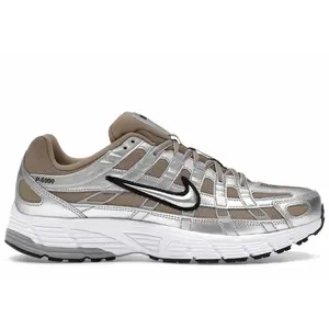 Nike Men's P-6000 Khaki Metallic Silver, from StockX