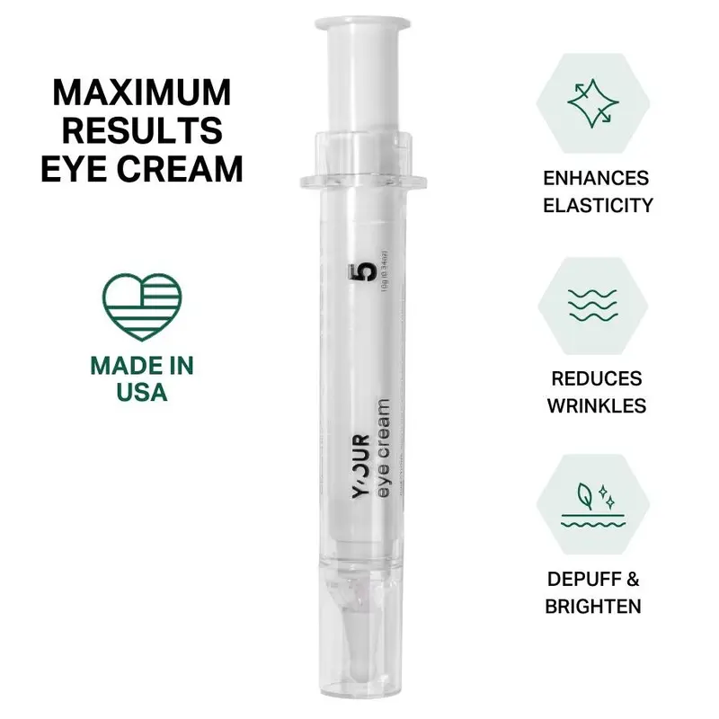 Triple Correct Firming & Lifting Eye Cream, with Retinol, Peptide Complex & Hyaluronic Acid to Boost Collagen. Enhances Elasticity. Brightens Dark Circles, Puffy Bags. Smooths Crow Feet & Fine Lines - Y'OUR Skin, Valentine gift for her Retinyl Palmitate