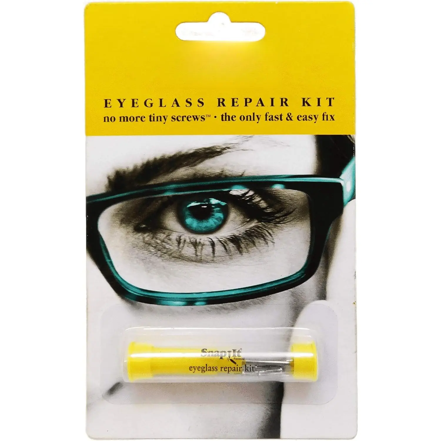 EyeGlass Repair Kit, With Long Easy Fit Screws And  .  For Fixing Sunglasses, Spectacles, Glasses And Reading Glasses.  By Opticians.