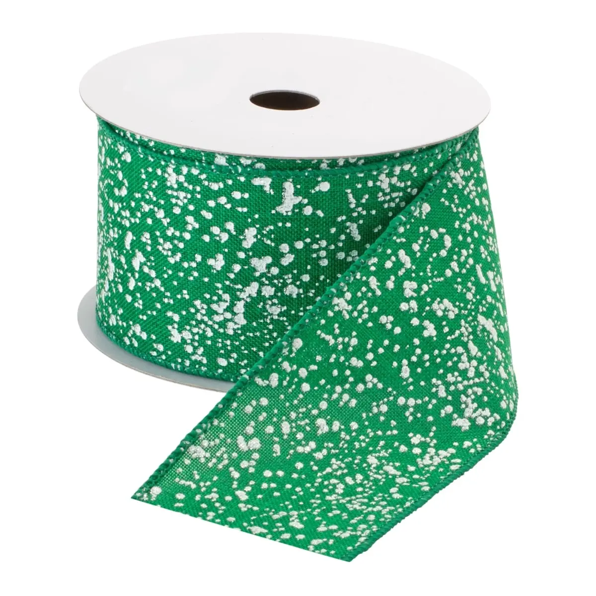 Melrose 84044DS 2.5 x 10 Yard Polyester Wired Ribbon, Green - Set of 3