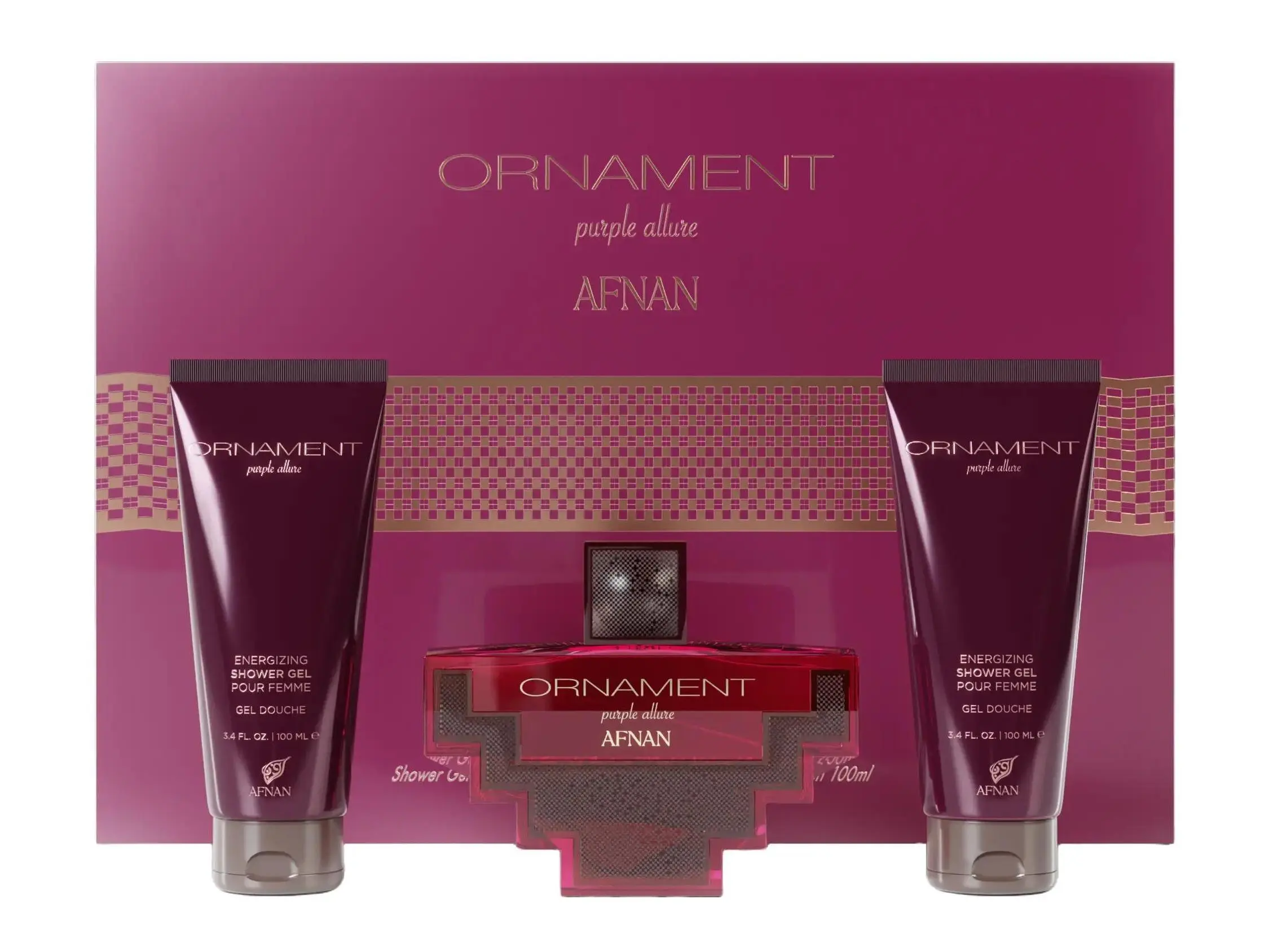 Afnan Ornament Femme Perfume Gift Set  – Feminine & Elegant Fragrance Collection perfume gift