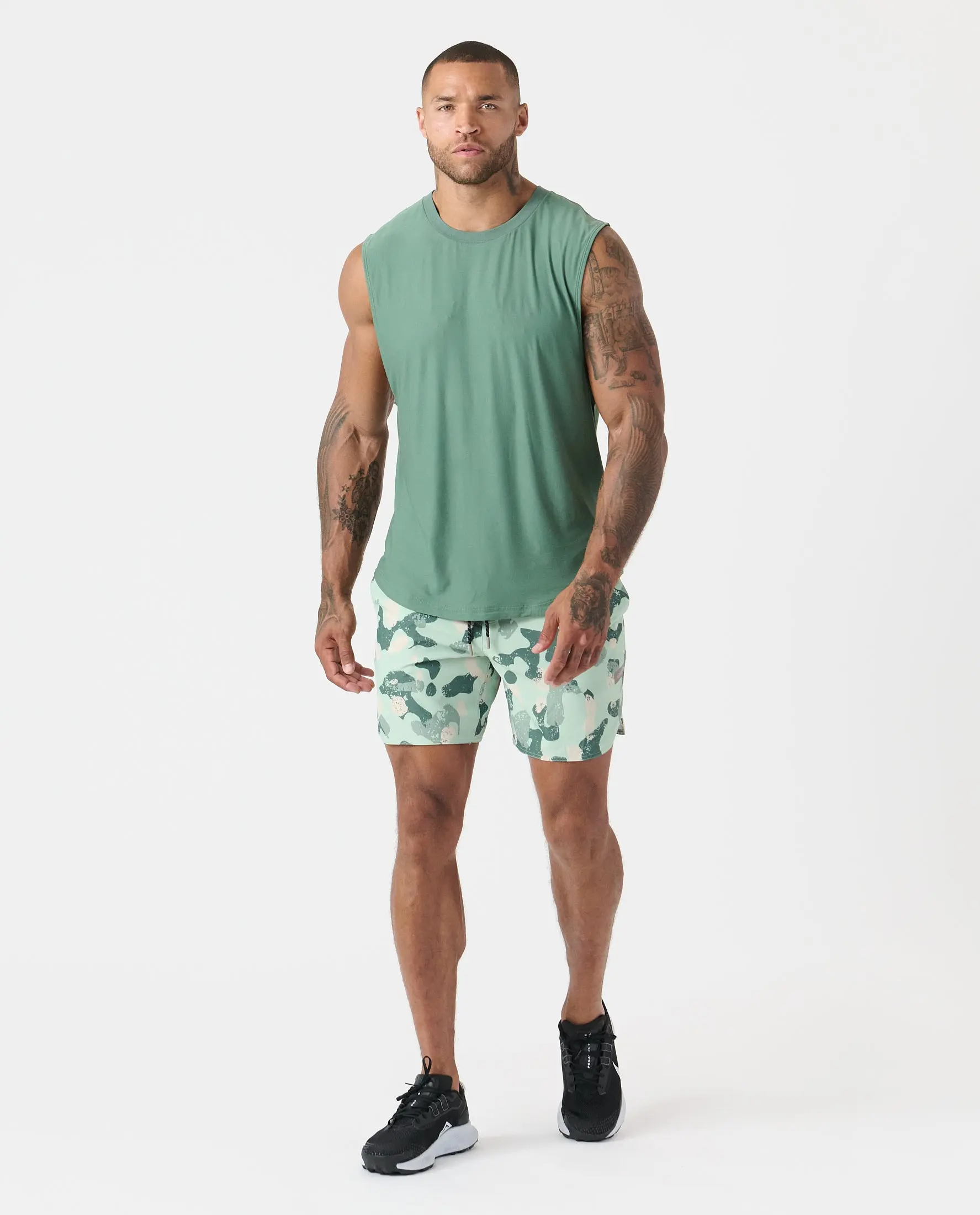 Circuit Tank Top Green , Medium