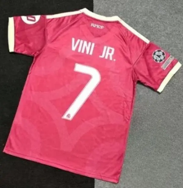 Men’s Pink Goalkeeper Soccer Jersey No.7 No.8 No.10 | Geometric Graphic Football Shirt | Lightweight Breathable Game Day Sportswear