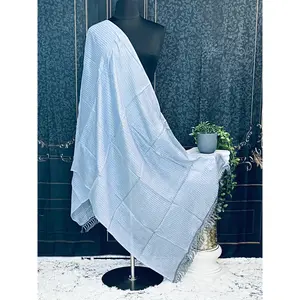 Light grey dupatta