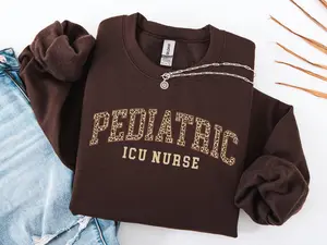 PICU T-shirt, Pediatric ICU Nurse Sweatshirt, PEDS Nurse Sweater, Pediatric Icu Crewneck, Picu Rn Nurse Gift, Intensive Care Unit Sweatshirt