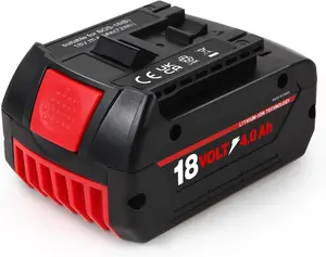 BAT609 , 18V 4.0Ah Li-ion  Replace for Bosch 18V Cordless Power Tools Extended  Rechargeable