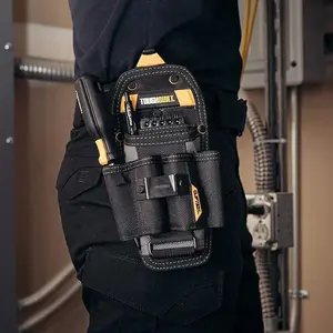 TOUGHBUILT Technician Pouch with ClipTech HUB, 6-pocket Tool Organizer, Adjustable Pliers Pocket, Industrial Tool Kit Accessory