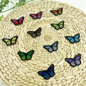Iron-On Butterfly Patches - Multiple Sizes and Colors