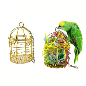 Outdoor Bird Feeder Cage, Garden Courtyard Pet Bird Food Dispenser, Available Now, Ideal for Bird Lovers, Easy to Use