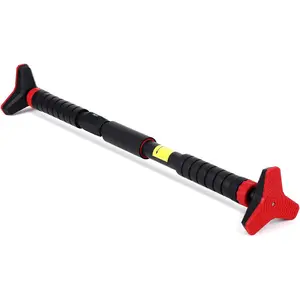 Pull Up Bar for Doorways, 27-42in Chin Up Bar, Strength Training Upper Body Workout Pull Up Bar with Level Meter and Adjustable Strength Training Bar, No Screw Installation Required, Max Load 440 LBS