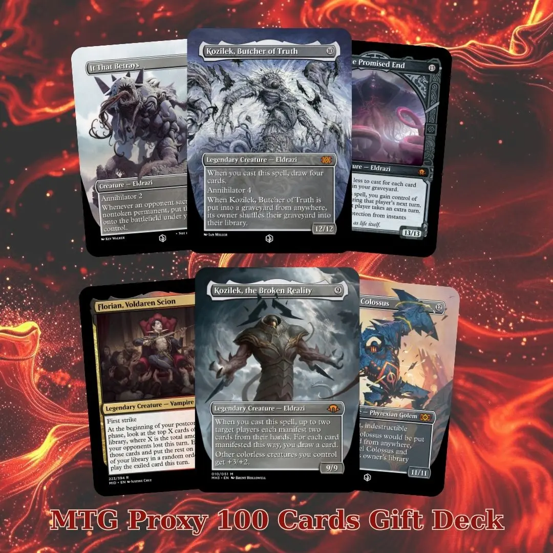 Rakdos, Lord of Big Free Stuff MTG Proxy 100 Card Gift Deck Rakdos Commander EDH Aggro & Sacrifice Chaos Theme Dark Fantasy Art Perfect Gift for Magic Fans - TikTok Shop Rakdos, Lord of Big Free Stuff MTG Proxy 100 Card Gift Deck Rakdos Commander EDH Aggro & Sacrifice Chaos Theme Dark Fantasy Art Perfect Gift for Magic Fans - TikTok Shop