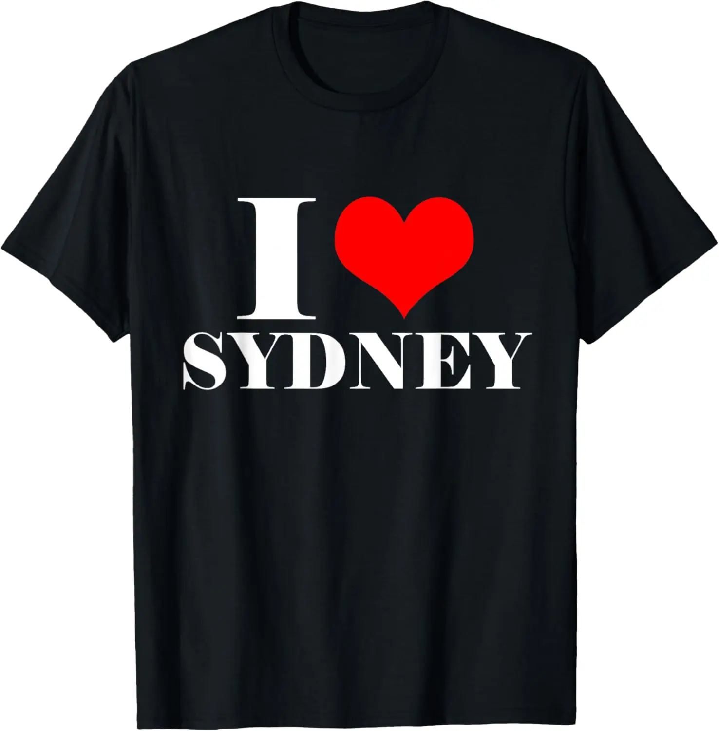 100%cotton I Love Sydney T Shirt , I Heart Sydney Tee Australia Shirt T-Shirt