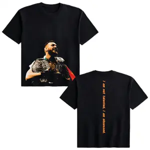 👍 [100% Cotton][  Sale Up To 50%] UFC Conor McGregor Unisex Apparel, 250Gsm Cotton Oversized Menswear T-Shirt, Graphic Crewneck Shortsleeve, Comfort Casual Streetwear Fabrics