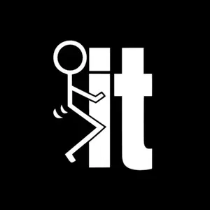 Fuck-It Funny Vinyl Decal Car Truck Window Sticker Fck It Diecut F*ck It 5” in height.