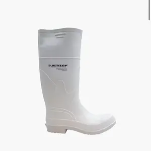 Dunlop 81012 Steel Toe White Safety Lock Boot - Model Specific Safety Equipment (size 8)