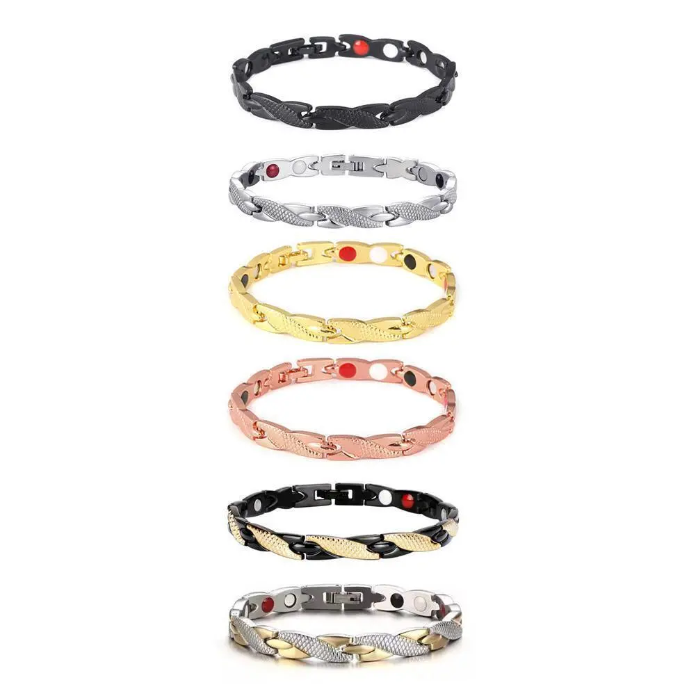 Magnetic Therapy Bracelet Women Men Pain Relief Health Energy Healing Jewelry