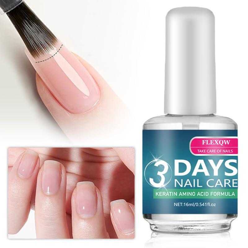 Keratin Nail Repair Serum - 3 Days Strengthening & Moisturizing Nail Treatment