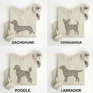 Funny Dog Camo Sweatshirt, Dog Lover Crewneck Sweatshirt, Dog Mom Dad Sweater, Trending Unisex Graphic Tee For Men and Women, Casual Outfit, Comfortable Menswear & Womenswear Top, Dec17