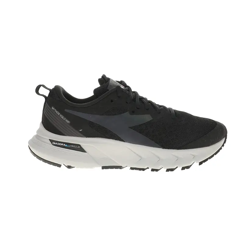 diadora Womens Mythos Blushield Volo Hip Running Sneakers Shoes - Black