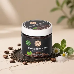 Sea Salt Body Scrub with Coffee -Nicotinamide