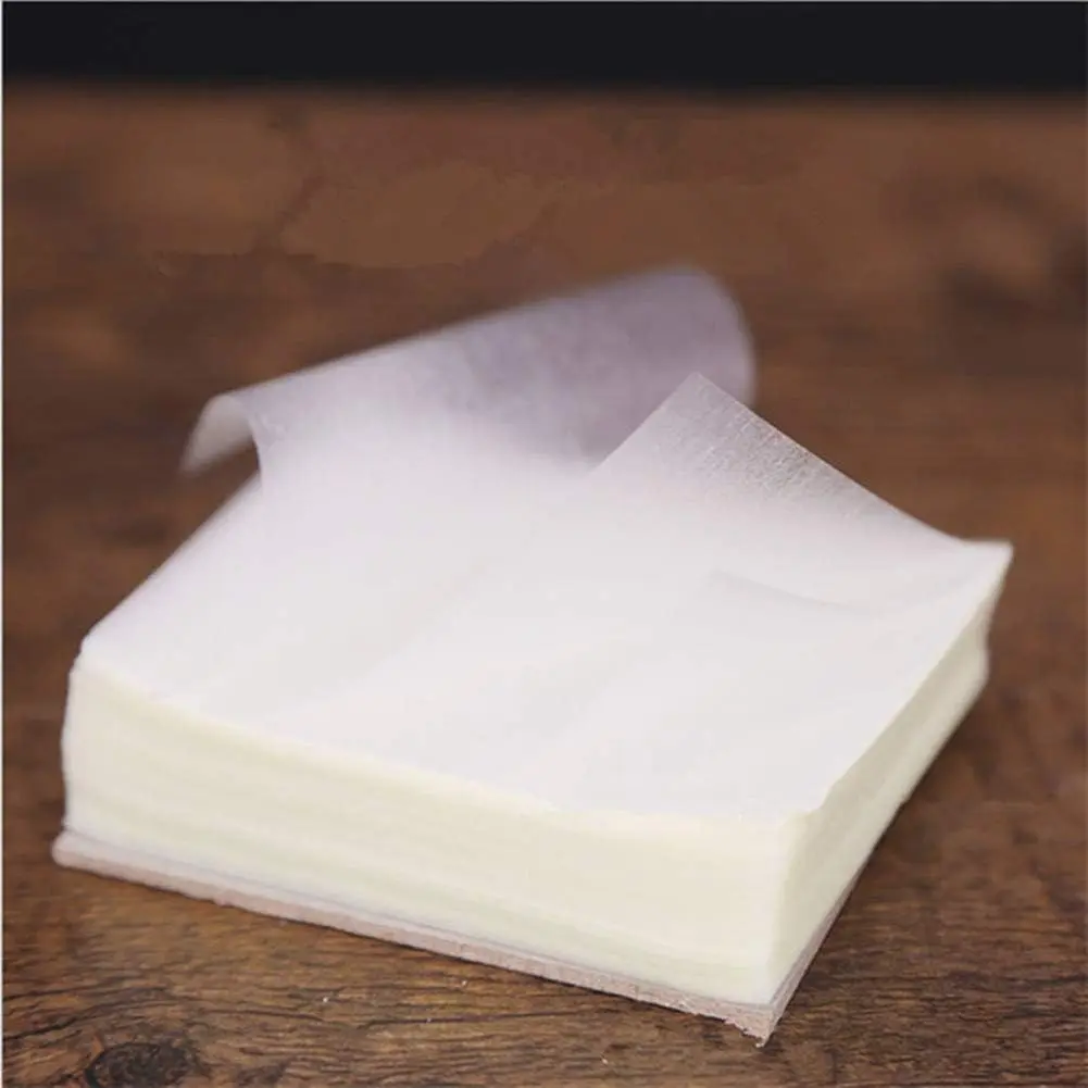 Glutinous Rice Edible Sticky Thin Wafer Papers 2.36x3.15 inch 1000 Pieces Edible Film for Nougat