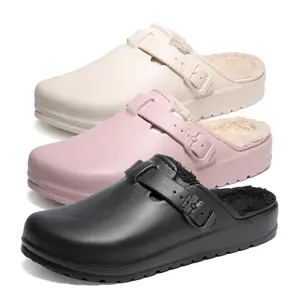 Cozy Winter EVA Foam Fleece-Lined Slippers | Ultra-Warm Indoor/Outdoor Slip-Ons for Men & Women - Non-Slip, Lightweight & Cushioned Home Footwear