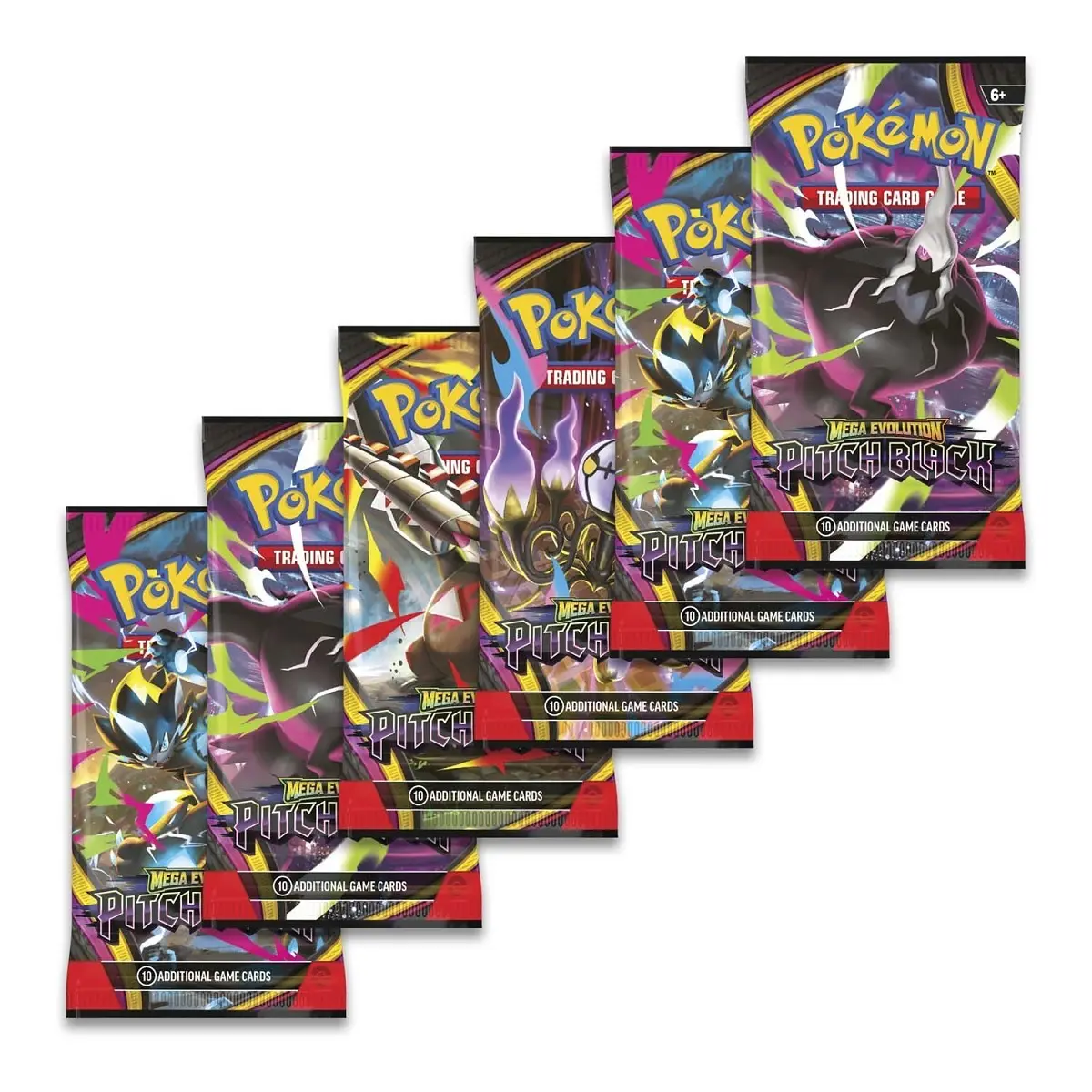 Live Ripz - 6x Pitch Black Booster Packs