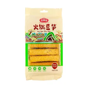 DOULAIYUN Dried Bean Curd Stick 100g - Savory Hot Pot Ingredient, Rich Soy Flavor, No Oily Taste