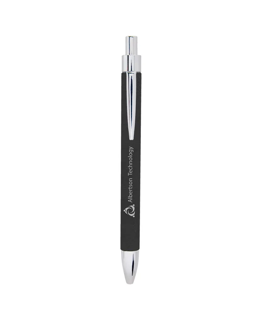 Custom Engraved Leather Wrapped Pens Custom Engraved Leather Wrapped Pens