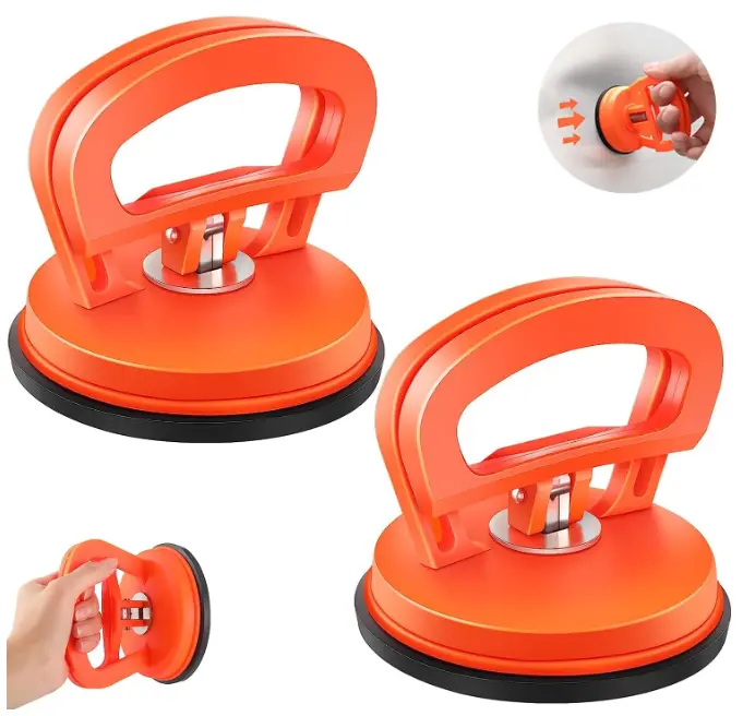 Car Dent Puller,Dent Removal Kit,2 Pack Car Dent Puller Kit Handle Lifter,Powerful Car Dent Remover,Suction Cup Dent Puller and Paintless Dent Repair Kit for Car Body Dent,Glass,Tiles and Mirror