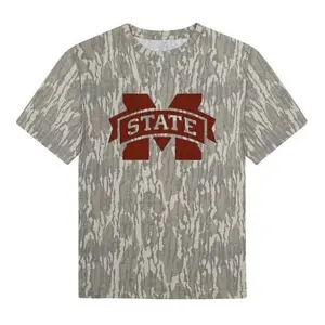 Mississippi State Bulldogs Camouflage T-Shirt, College Football Fan Graphic Tee, Game Day Outfit, Outdoor Streetwear Apparel, MSU Supporter Style 2026