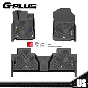 Car Liner Floor Mats Fit For 14-21 Toyota Tundra CrewMax Cab Only TPE New